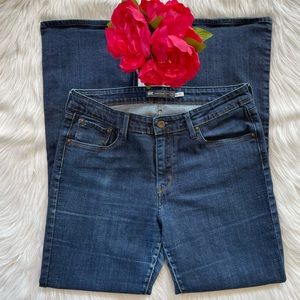 Levi’s Demi Curve Classic Rise Bootcut Jeans (Blue-Size 14/32) Pre-owned